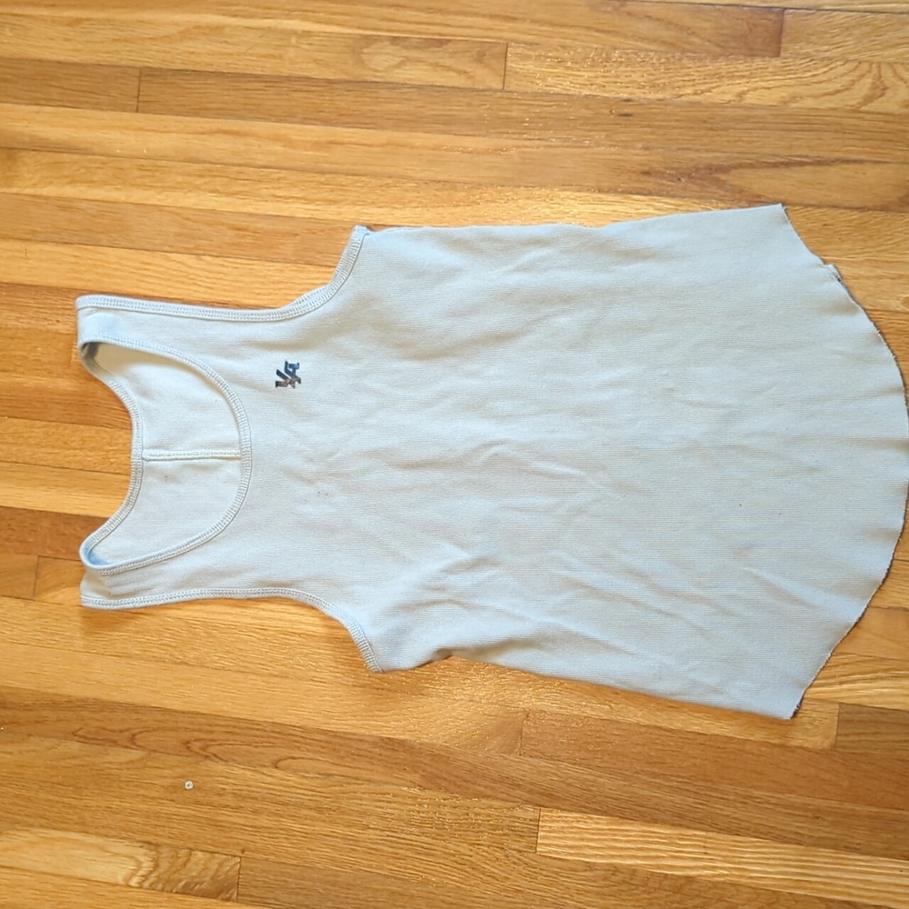 Young LA tan muscle tank size Medium
